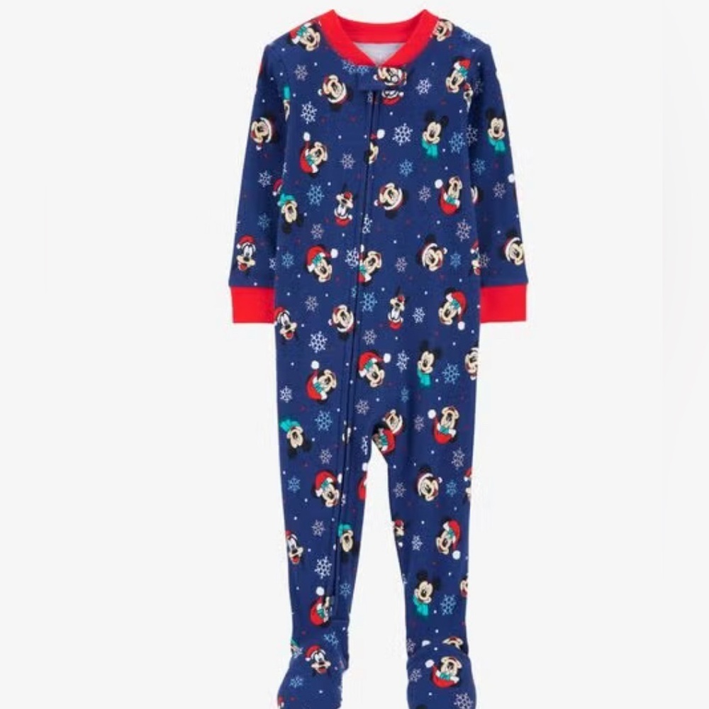NWT Carter’s, Children’s Disney Character Onesie, Navy Blue and Red, 24M, Winter